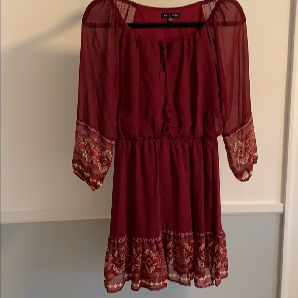 flowy dress